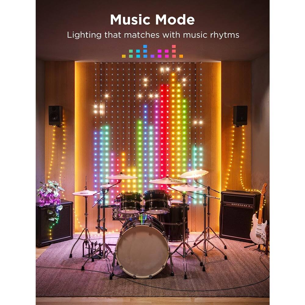 Music Mode  
Lighting that matches with music rhythms