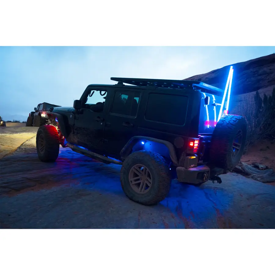 Alt View 19. Stinger - enLIGHT10 4’ Dynamic RGB Whip Light - Multi.