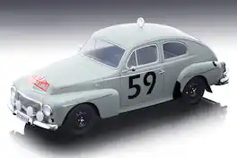 Volvo PV 544 #59 Tom Trana/ Sune Lindstrom Rally Monte Carlo 1964 Ltd Ed 70 pcs 1/18 Model Car by Tecnomodel
