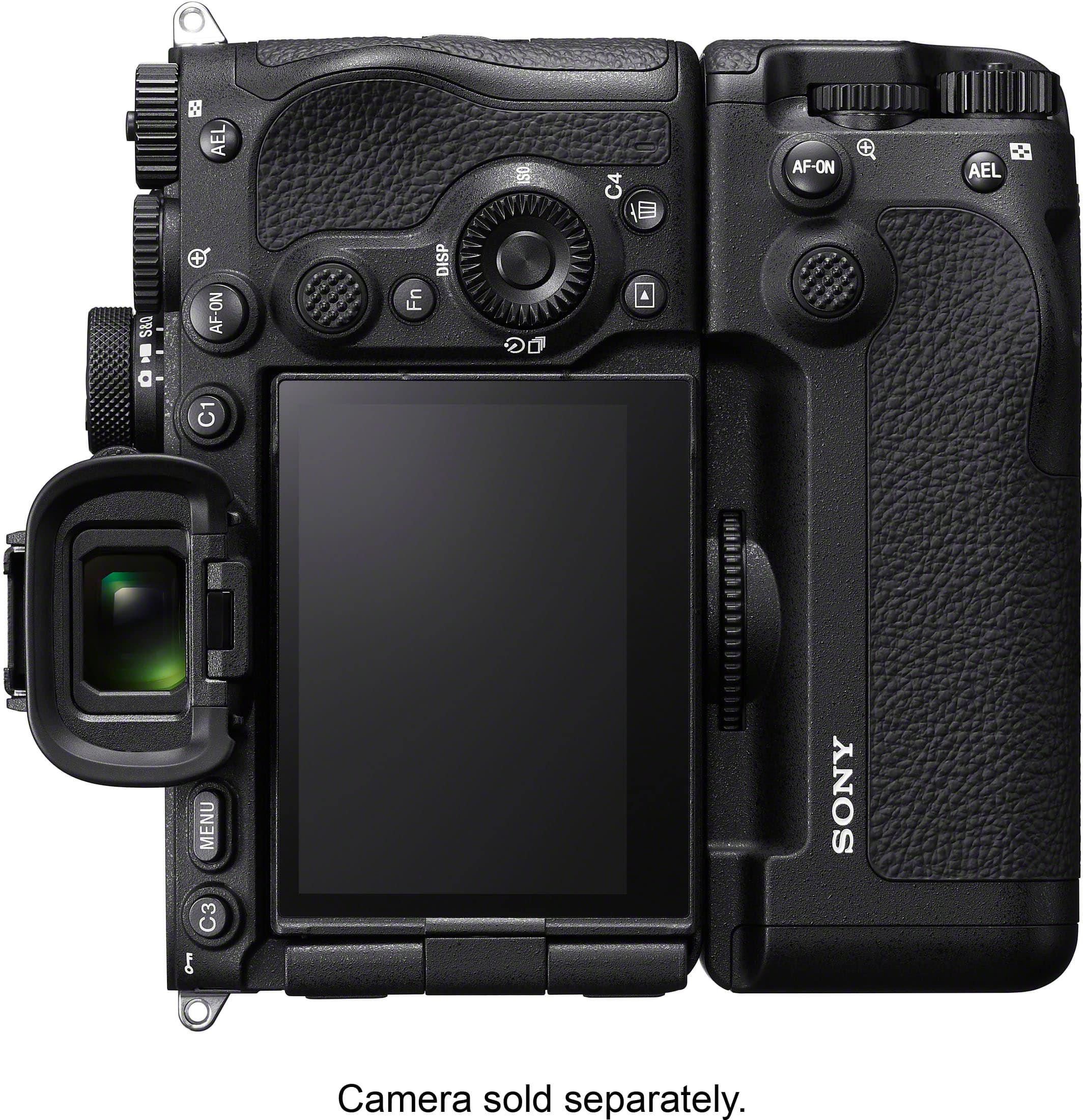 Vertical Battery Grip for Sony Alpha 7R VI Black - Best Buy