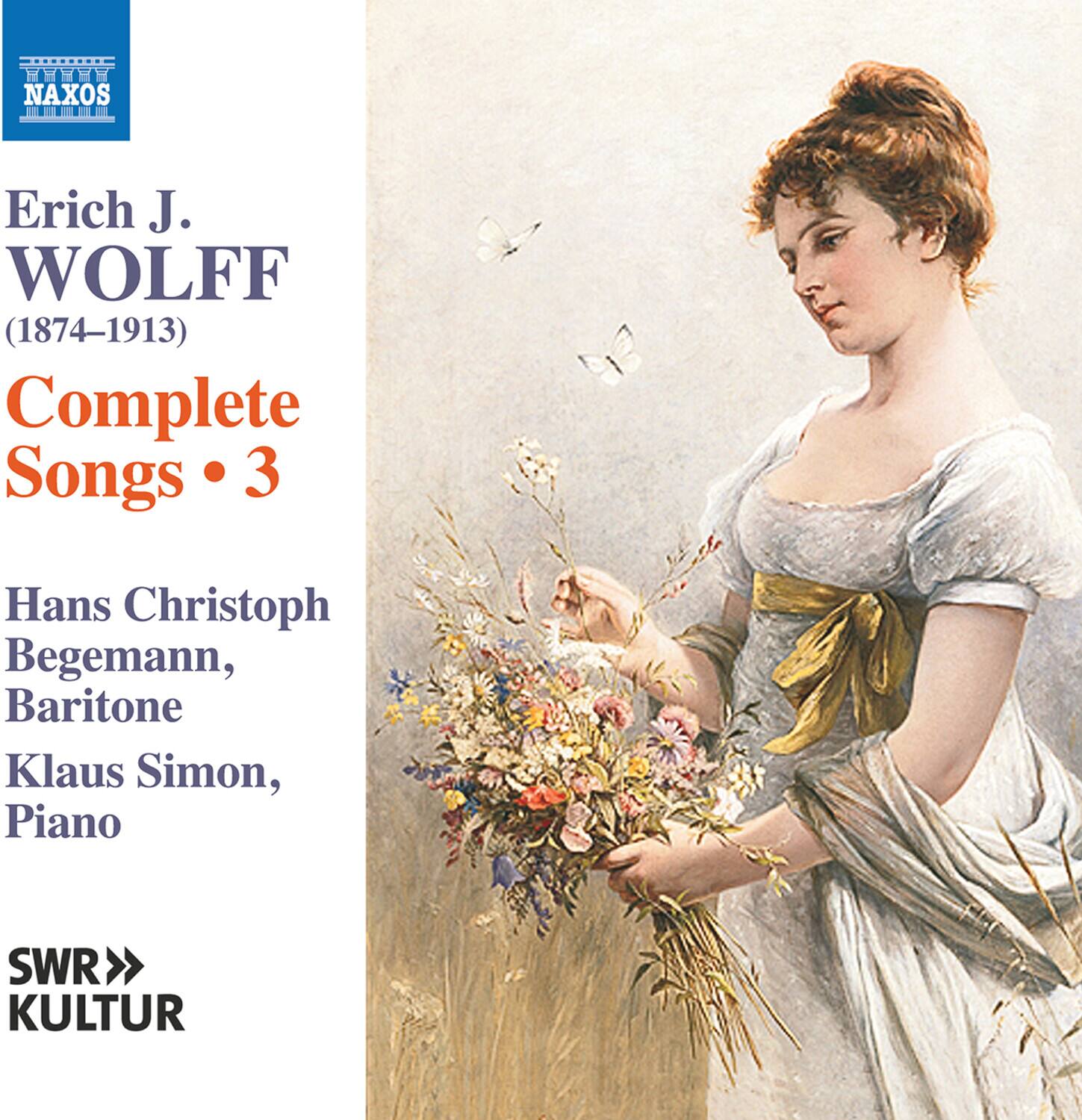 Hans Christoph Begemann Wolff: Complete Songs, Vol. 3 COMPACT DISCS [CD] -  Best Buy, image size:900x932