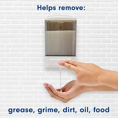 Helps remove: grease, grime, dirt, oil, food