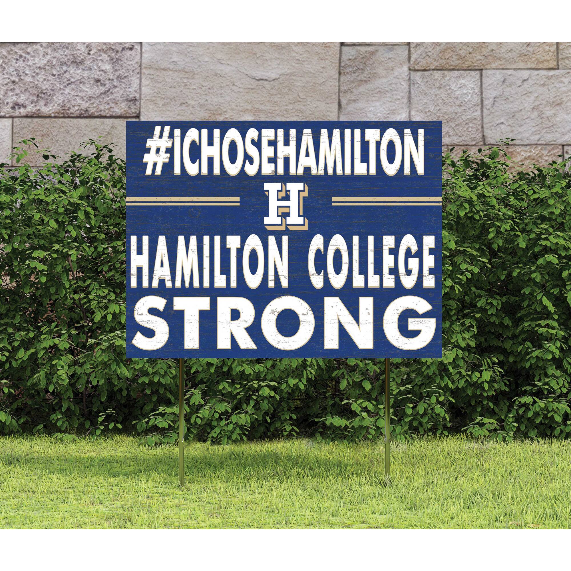 #ICHOOSEHAMILTON  
H  
HAMILTON COLLEGE  
STRONG