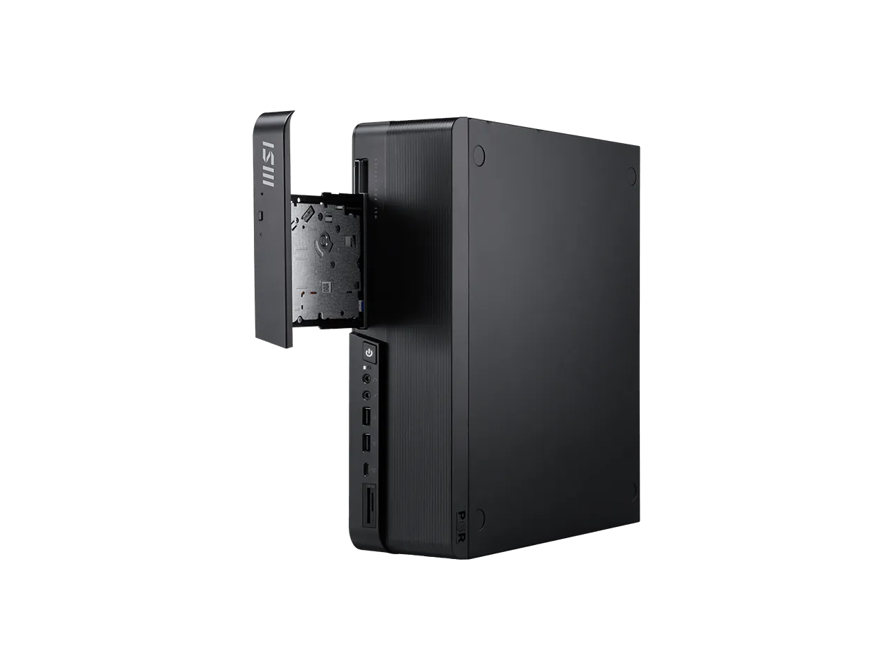 Alt View 4. MSI - MSI PRO DP80 A14TAG-028US, i5-14400F, 16GB, 1TB SSD, RTX 3050 6G, WiFi 6, Win 11 Pro, 3Y - Black.