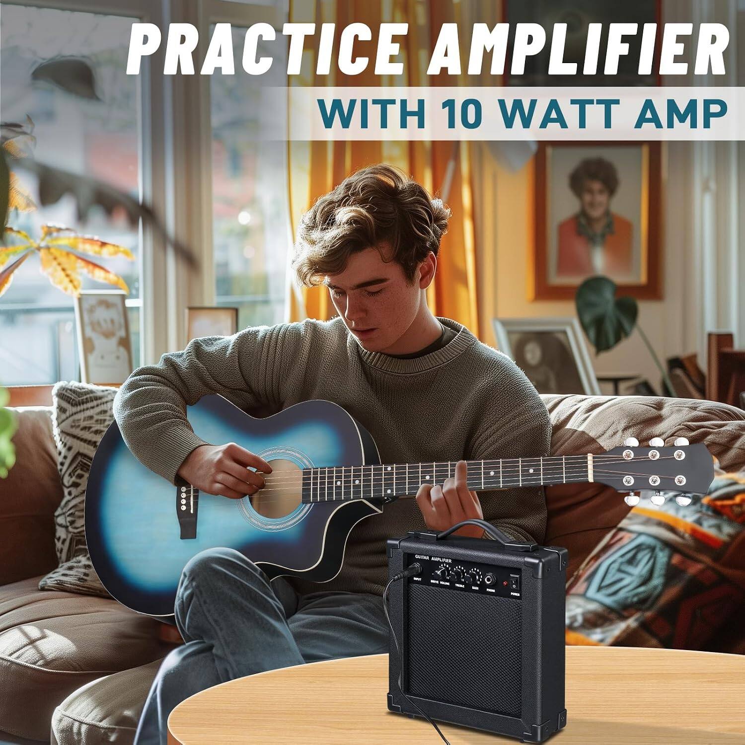PRACTICE AMPLIFIER WITH 10 WATT AMP