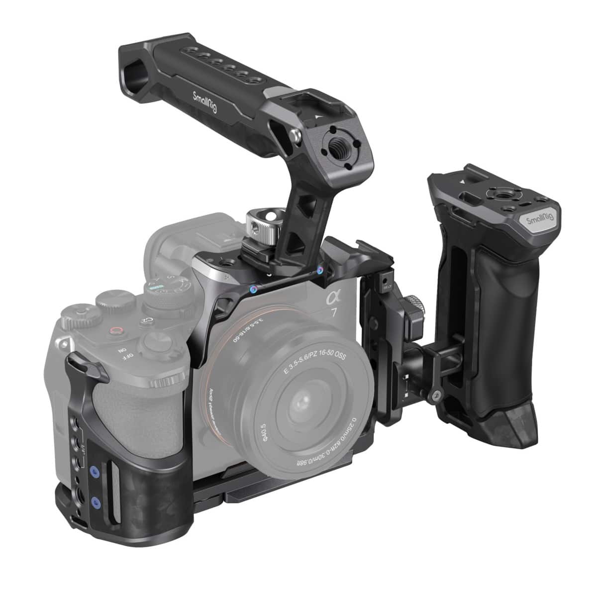 Smallrig - Rhinoceros Advanced Cage Kit for Sony Alpha 7R V, Alpha 7 IV, Alpha 7S III