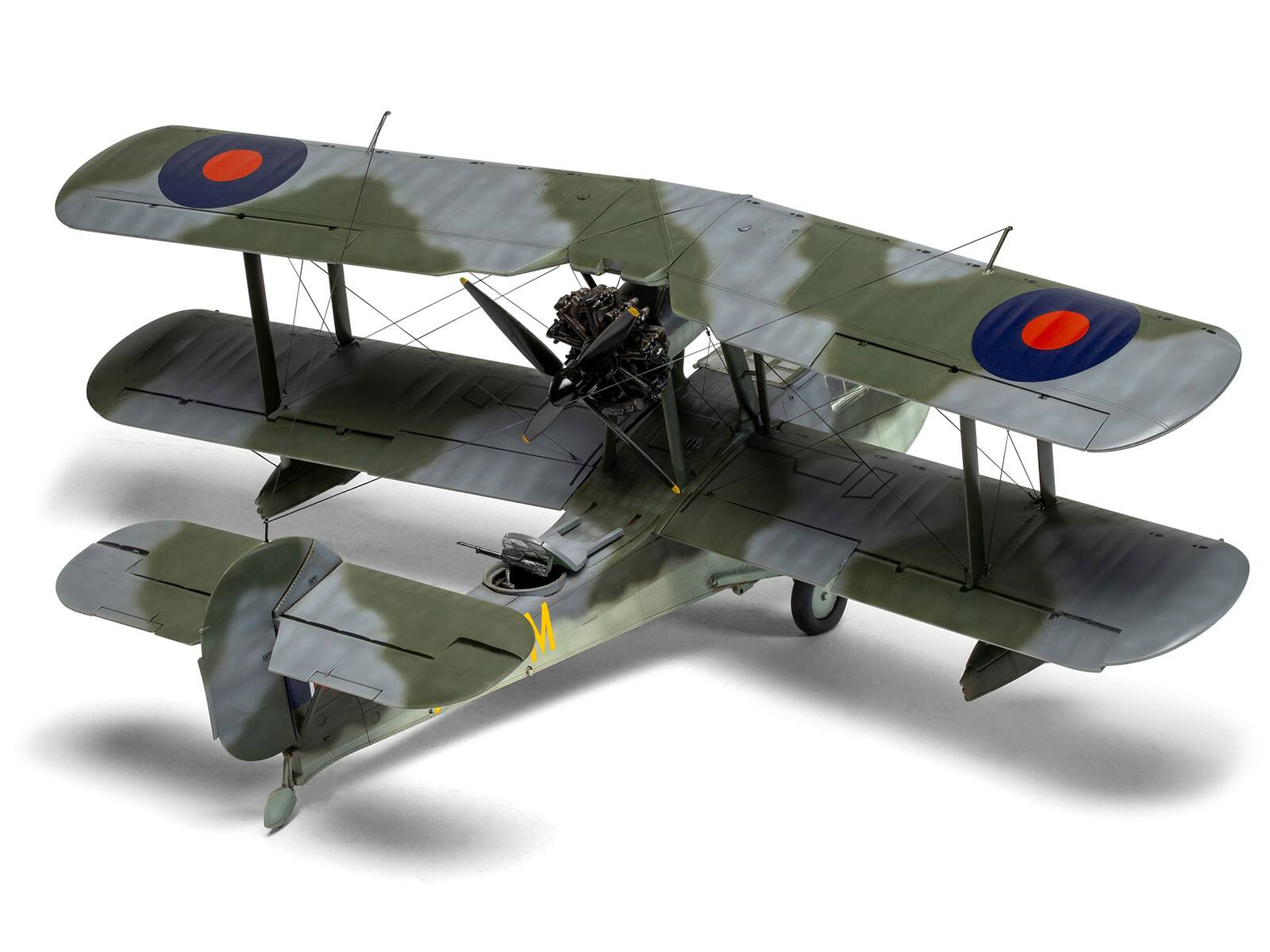 Alt View 1. Airfix - Level 3 Model Kit Supermarine Walrus Mk.I Aircraft with 3 Scheme Options 1/48 Plastic Model Kit by Airfix - Multi.