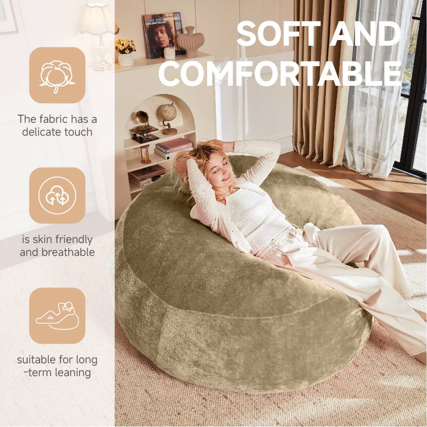 SOFT AND COMFORTABLE

The fabric has a delicate touch  
is skin friendly and breathable  
suitable for long-term leaning