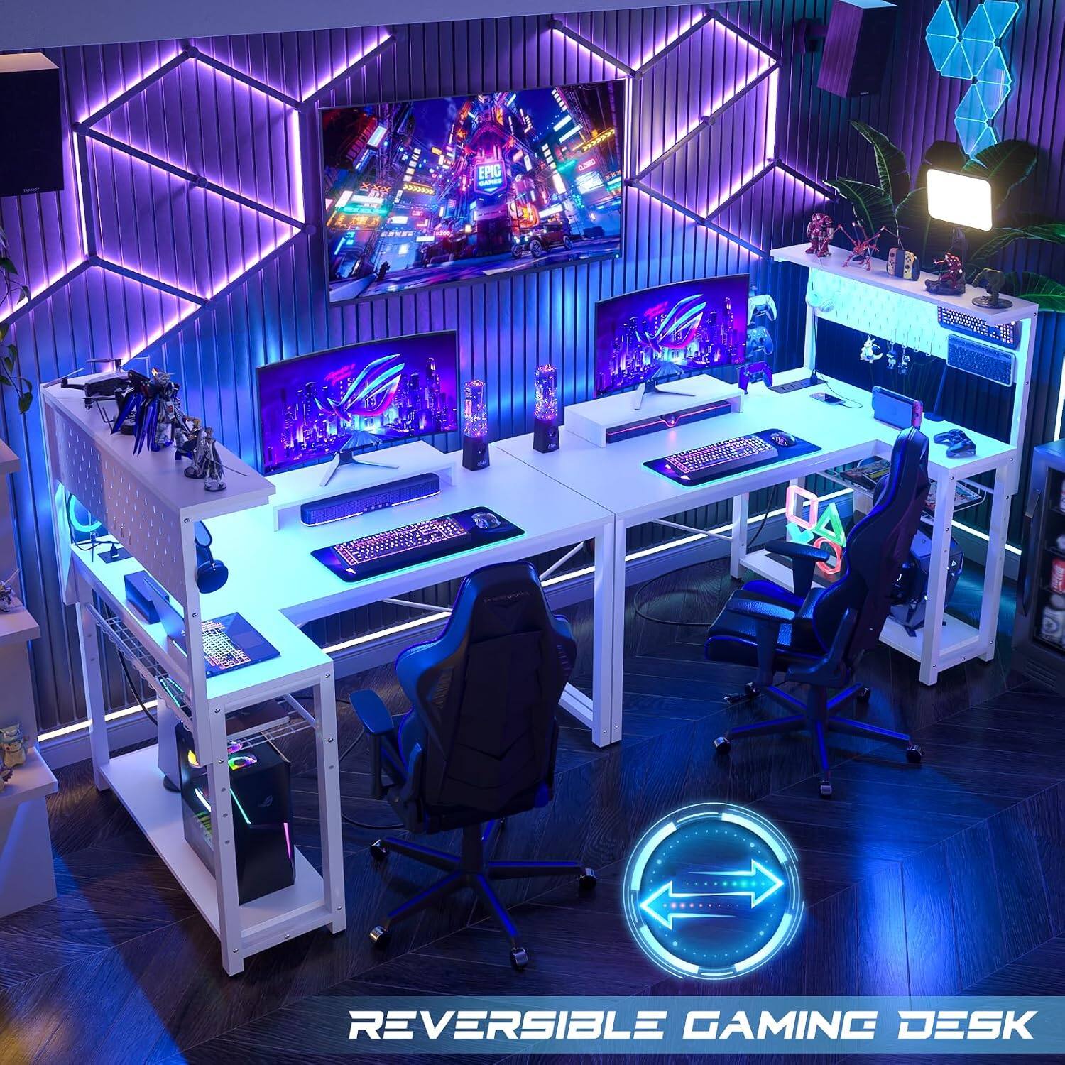 R JN EPIC - REVERSIBLE GAMING DESK