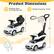 Product Dimensions
Suitable Ages: 18-36 Months Old
Weight Capacity: 55 lbs
10"
7"
9.5"
11.5"
18"
26.5"
35.5"
15.5"
33"