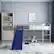 Alt View 11. DHP - Jade Metal Twin-Size Junior Loft Bed - Silver.