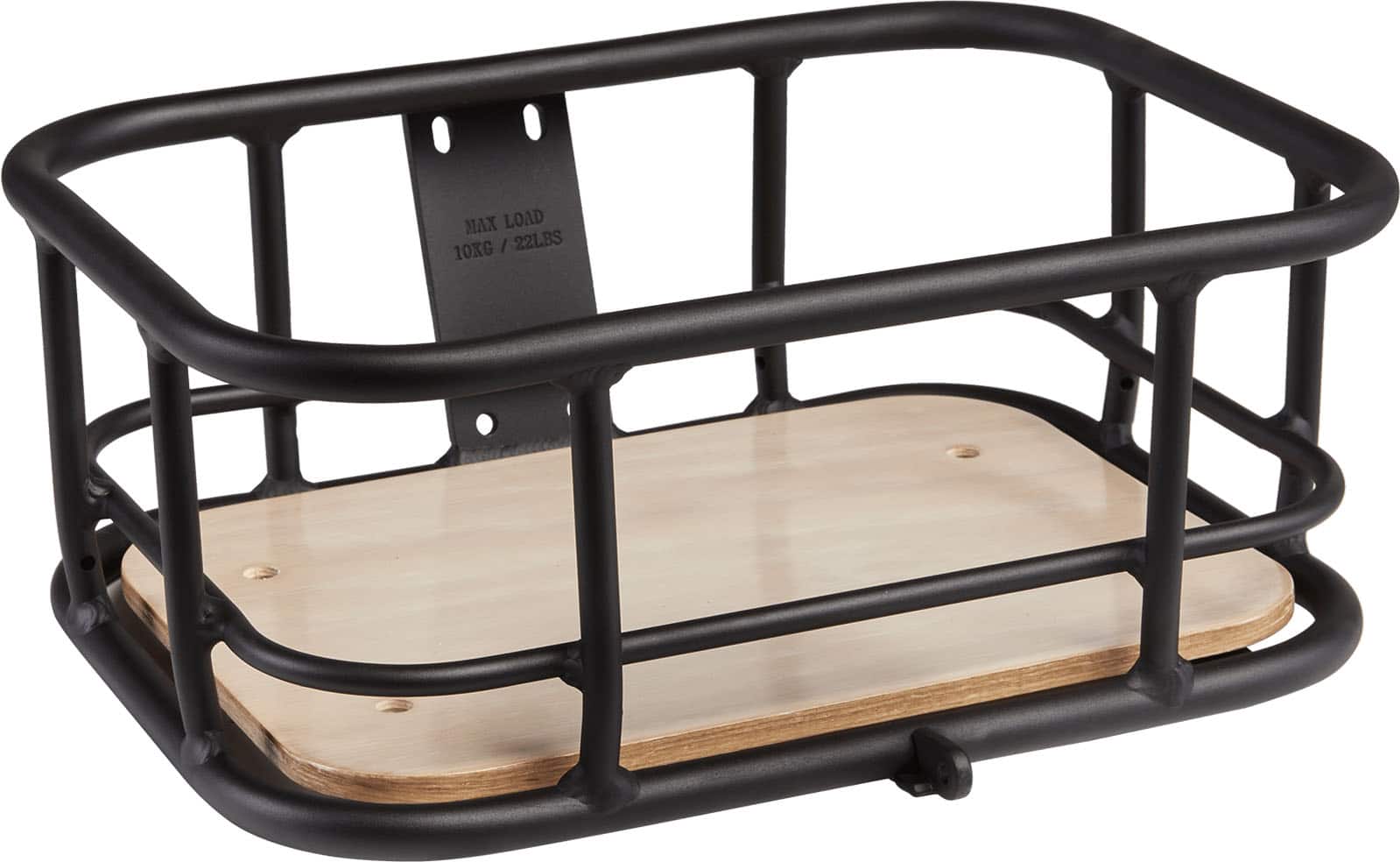 Rad Power Bikes - Small Front-Mounted Basket - Black - Front_Zoom