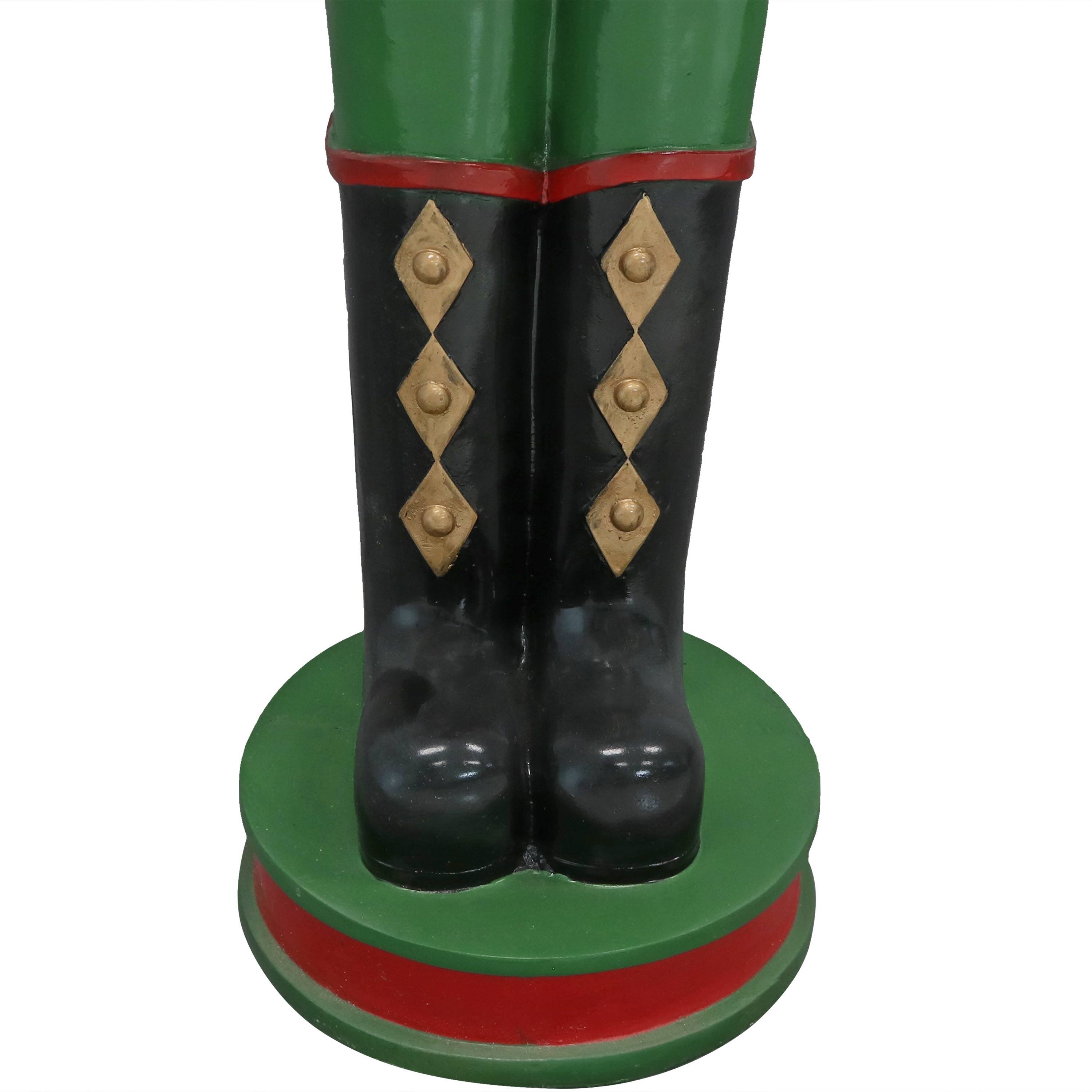 Alt View 10. Sunnydaze - Matthias the Prince Indoor and Outdoor Nutcracker Statue - 35 in - Red.