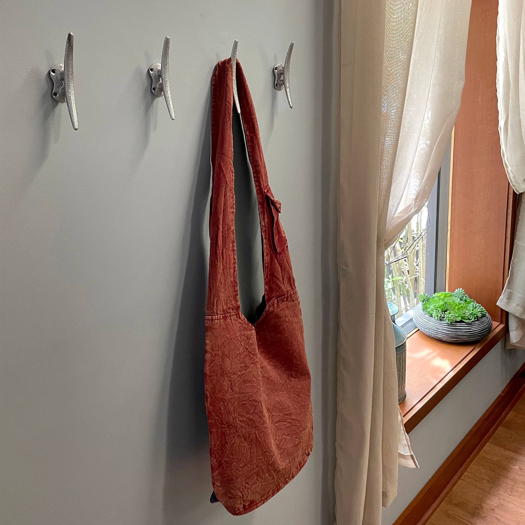 Alt View 1. Zeckos - Set of 4 Metallic Silver Finish Cast Iron Nautical Cleat Wall Hooks/Drawer Pulls - Silver.