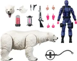 G.I. Joe - Classified Series #161 Snake Eyes & Polar Bear - Front_Zoom