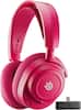 Front. SteelSeries - Arctis Nova 7X Gen 2 Wireless Over-The-Ear Multi Gaming Headset for Xbox, PC, PS5, Switch, Handheld - Magneta.