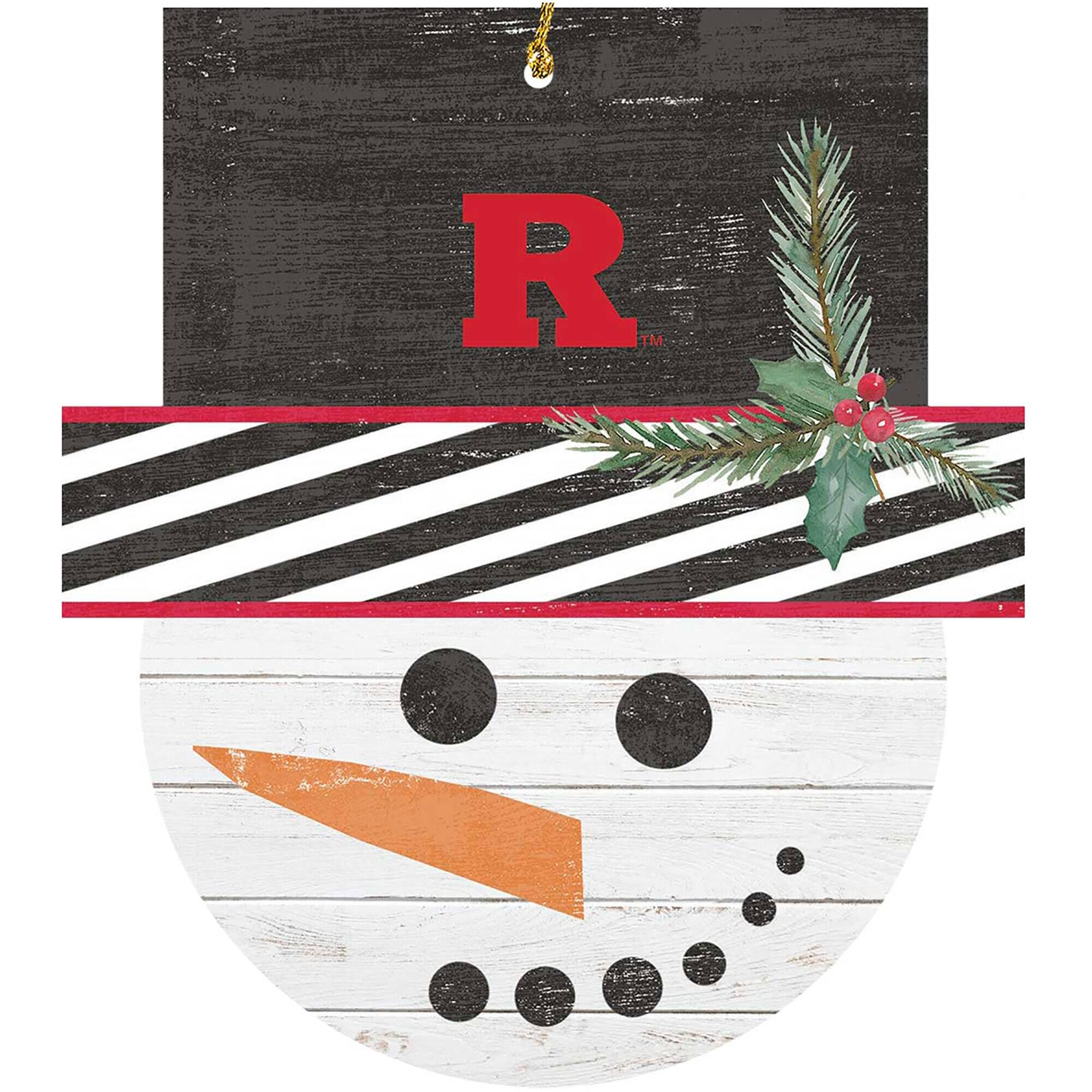Alt View 3. Jardine - Rutgers Scarlet Knights Ornament Bundle - White.