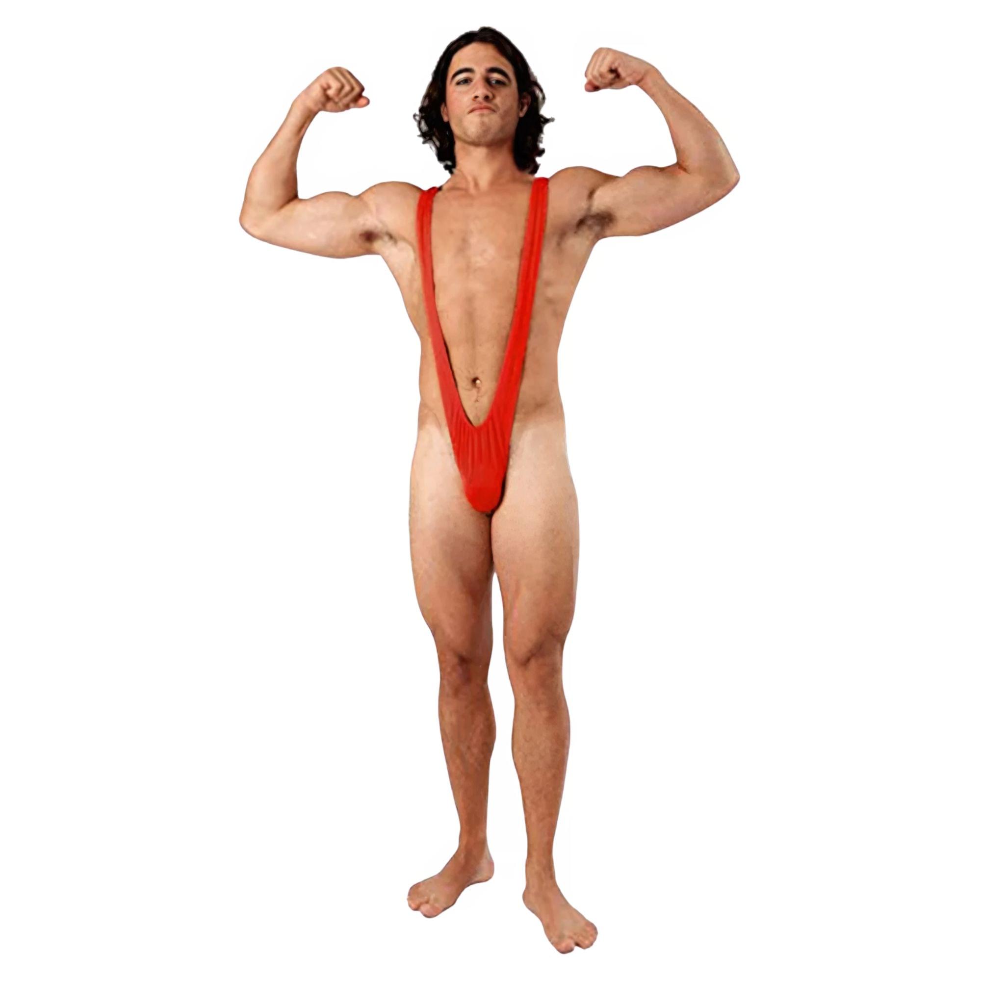Orion Costumes - Borat Mankini Thong Swimsuit (bright Adult Costume - Red price history on PriceWatchPro