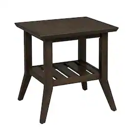 Liberty Furniture Industries - Ventura Blvd Rectangular End Table in Bronze Spice - Brown