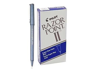 PILOT RAZOR POINT II  
Super Fine Point  
Blue  
Punta Super Fina  
Azul