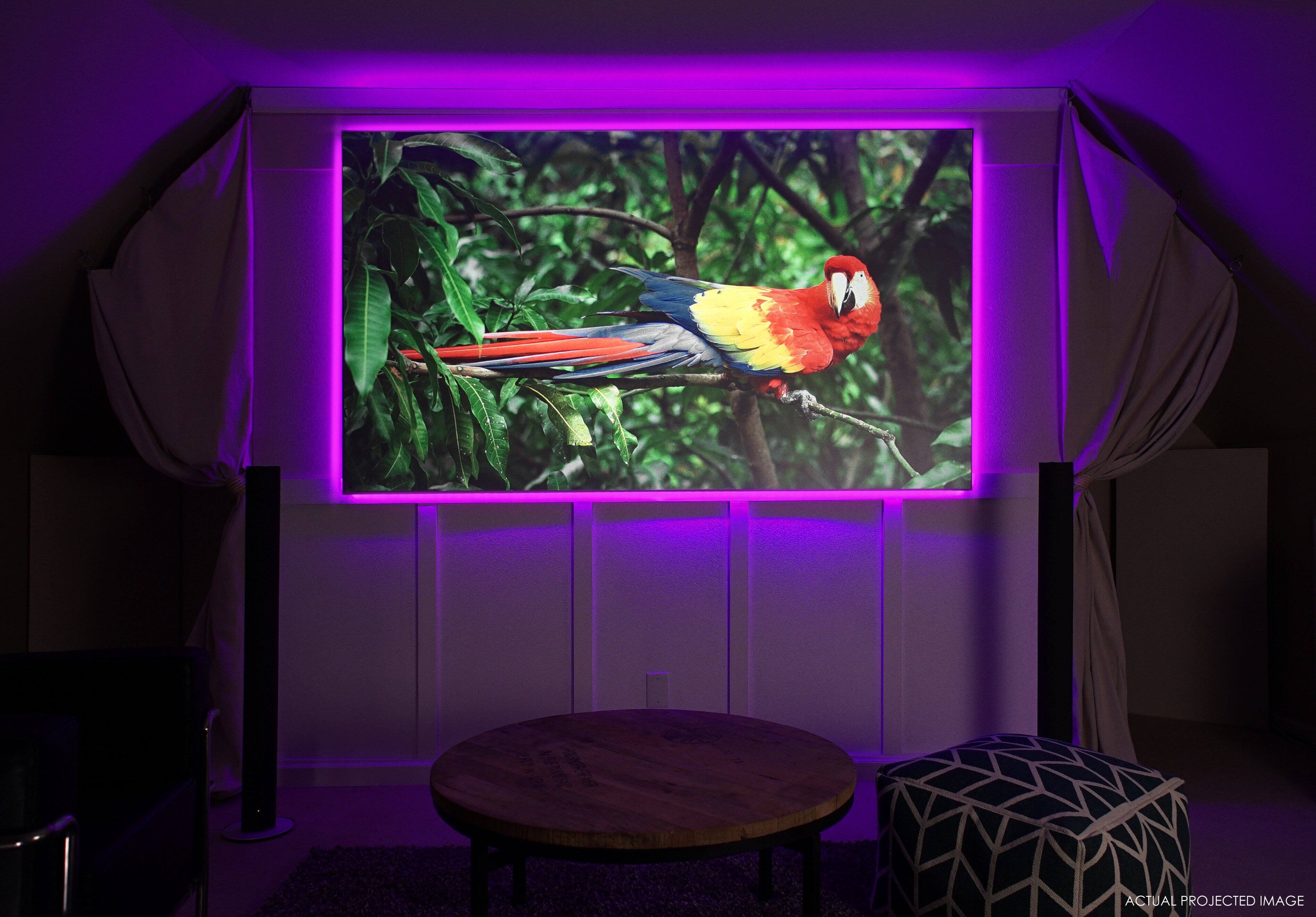 ACTUAL PROJECTED IMAGE