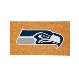 Evergreen Enterprises - Seattle Seahawks 28" x 16" Logo Turf Mat - Multicolor
