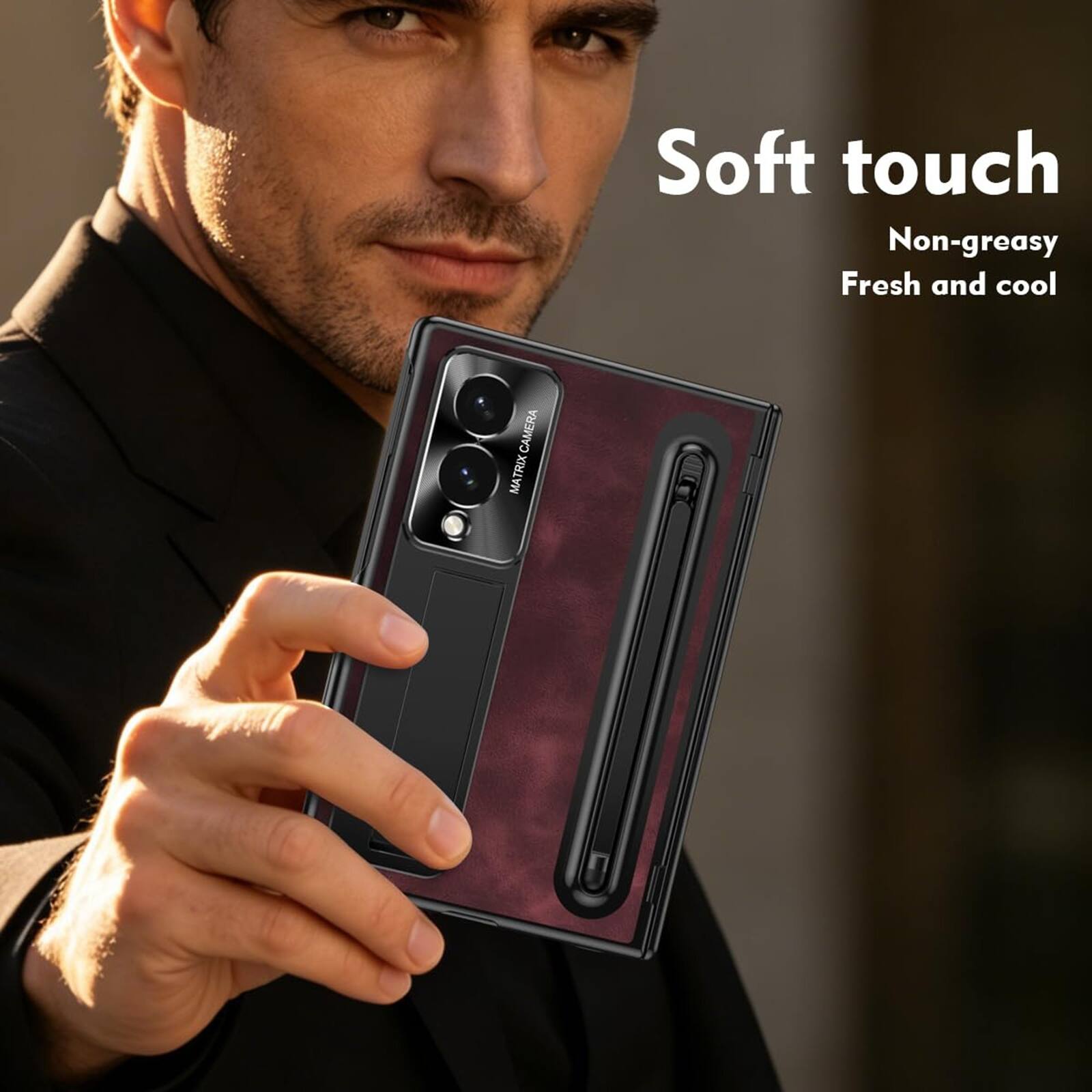 Soft touch  
Non-greasy  
Fresh and cool  
CAMERA MATRIX