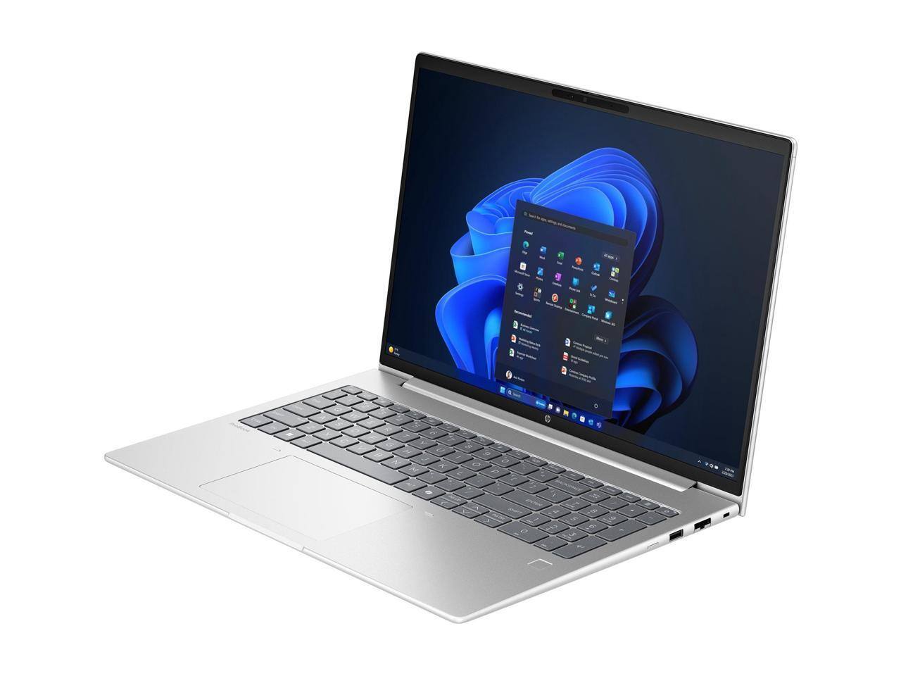 Alt View 7. HP - HP ProBook 4 G1i 16" Touch - Intel Core Ultra 7 - 16GB - 512GB SSD - Pike Silver - Windows 11 Pro - WiFi 6 - BB3Q9UT#ABA - Meteor Silver.