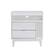 Alt View Zoom 23. Walker Edison - 25" Mid Century Modern Solid Wood Tray-Top Nightstand - White.