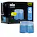 BRAUN 3in1 ShaverCare Lemon fresh Improved Formula 4 Pack For a shaver like new every day