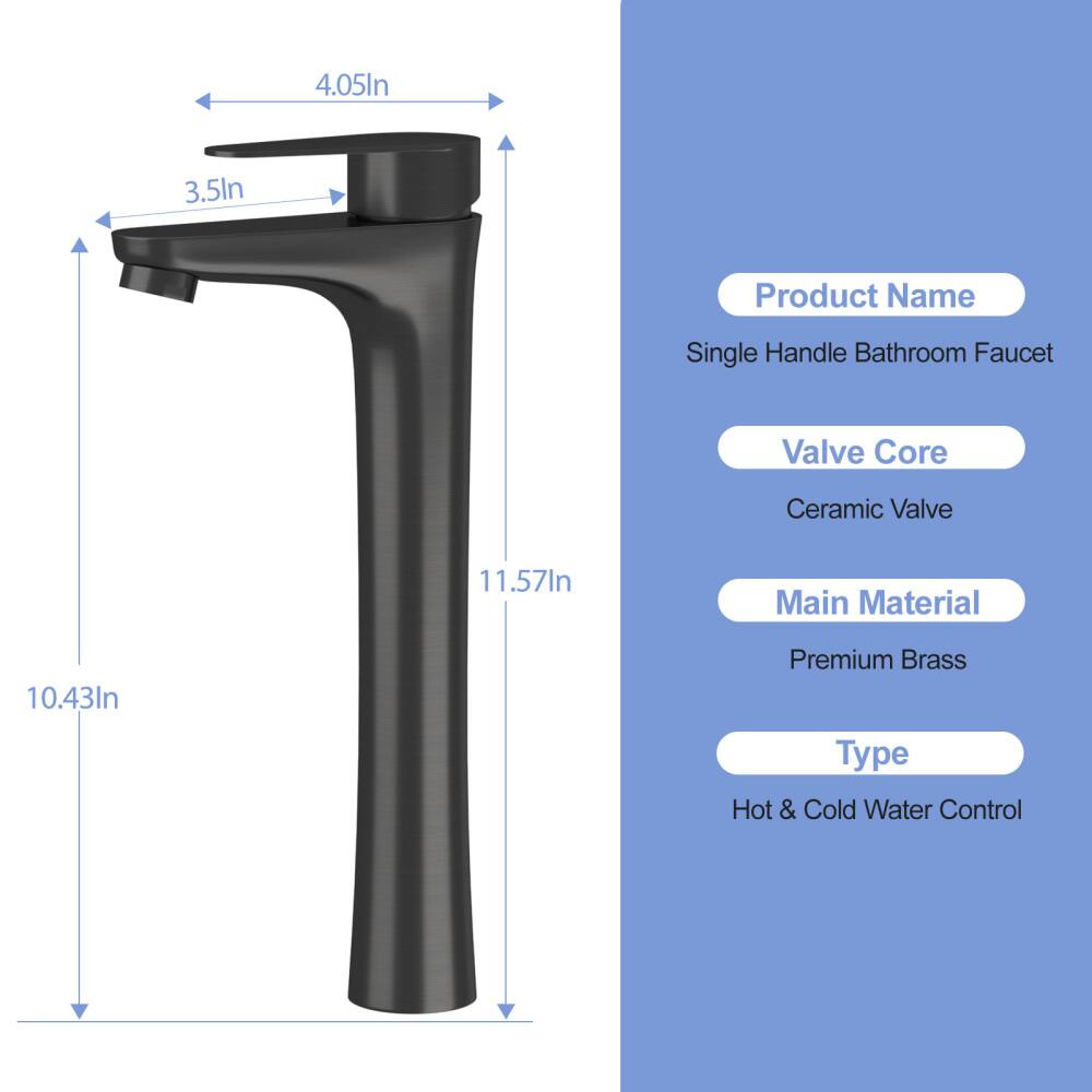 4.05ln  
3.5ln  
Product Name: Single Handle Bathroom Faucet  
Valve Core: Ceramic Valve  
Main Material: Premium Brass  
Type: Hot & Cold Water Control