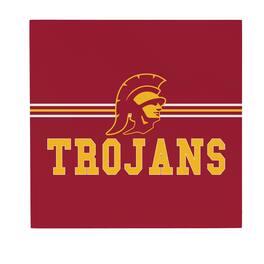 Evergreen Enterprises - USC Trojans 12" x 12" Wood Wall Sign - Multicolor