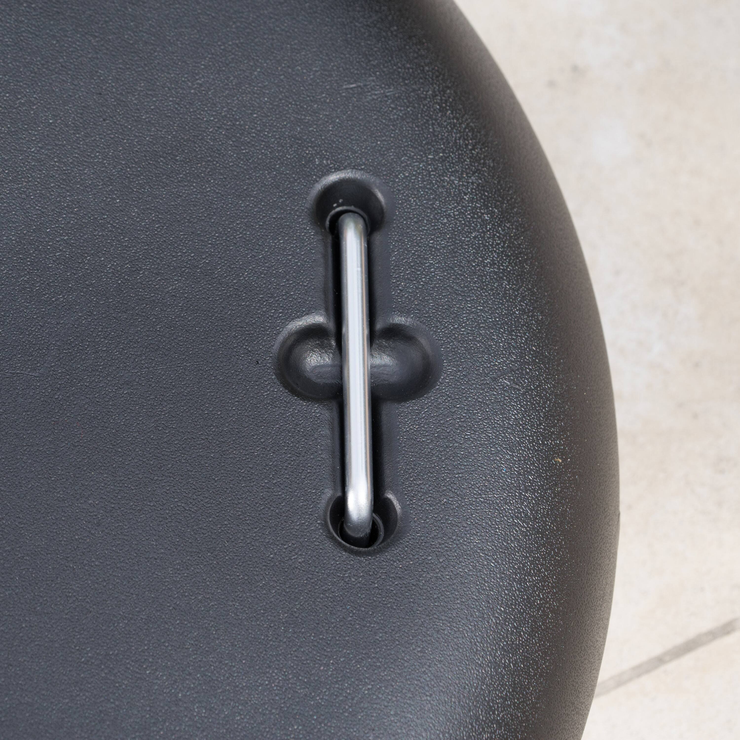 Back. Anysun - Simple Design Round High-Quality Flexible Moble Umbrella Base, Assembly Required - Black.