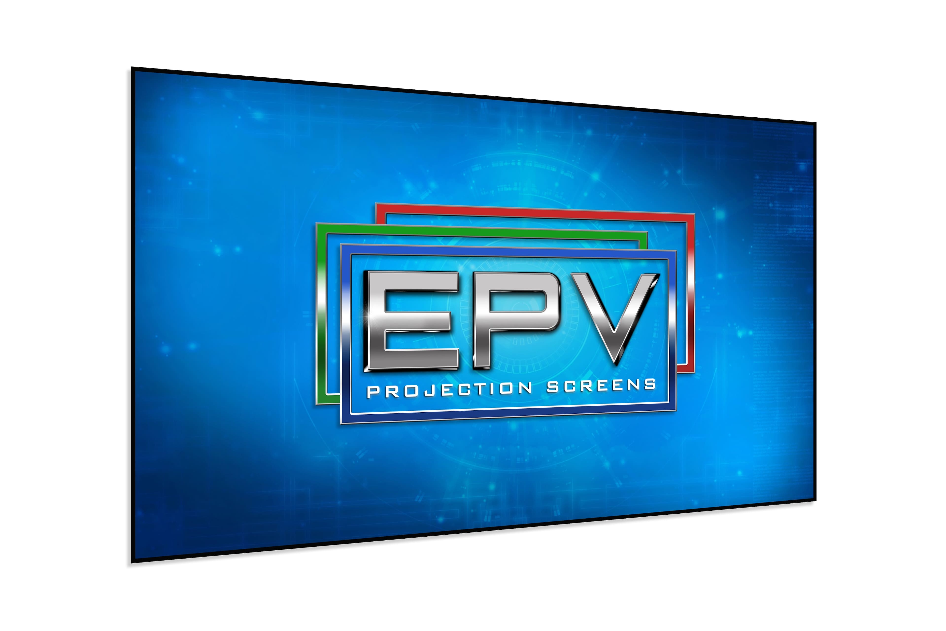 Elite Screens - EPV Screens DarkStar UST 2 eFinity, 103" Diag, 16:9 Ultra-Short Throw Fixed Frame Screen, ISF Certified, LED Backlight - Gray