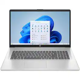 HP - Refurbished Excellent - 17-cn3123nr 17.3" HD+ Touch Intel i5-1335U 1.30 GHz 16 GB DDR4 512 GB SSD Intel Iris Xe Graphics Windows 11 Home Laptop - Silver