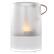 Left. Vornado - Vornado Votiv 4 Ultrasonic Humidifier with Flameless Light Touch Controls Up To 300 sq ft, 0.31-Gallon Tank - White.