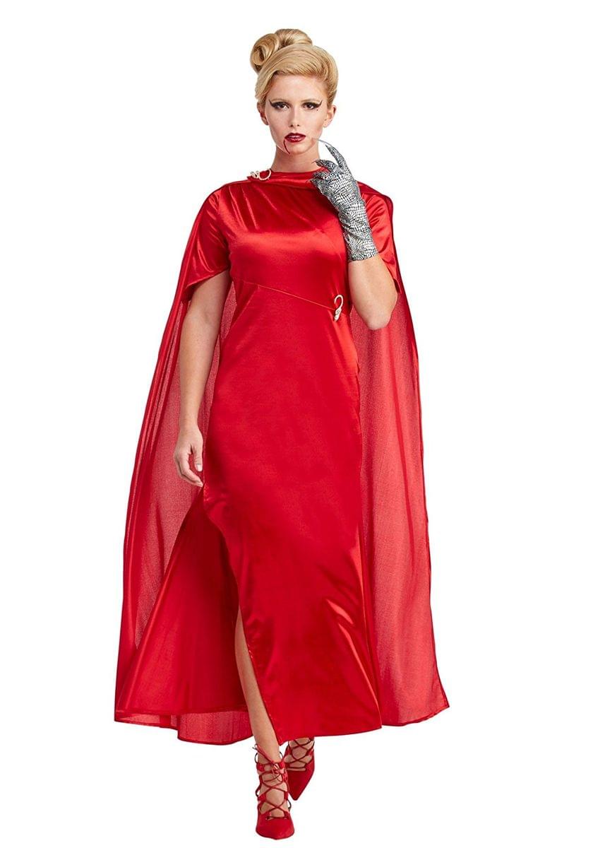 Front. Palamon - American Horror Story: Hotel The Countess Adult Costume, Small 6-8 - Red.