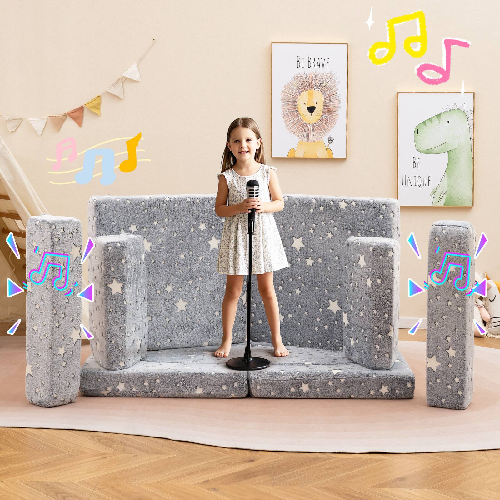 BE BRAVE  
BE UNIQUE