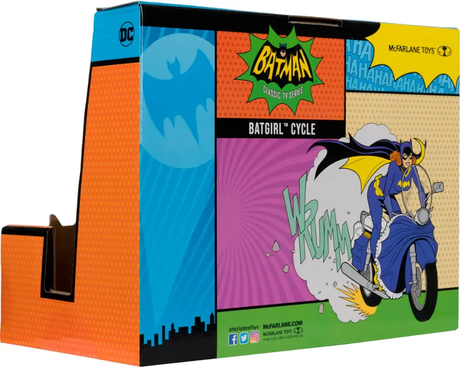 DC McFarlane Toys Batman Classic Series Batgirl's Cycle K.