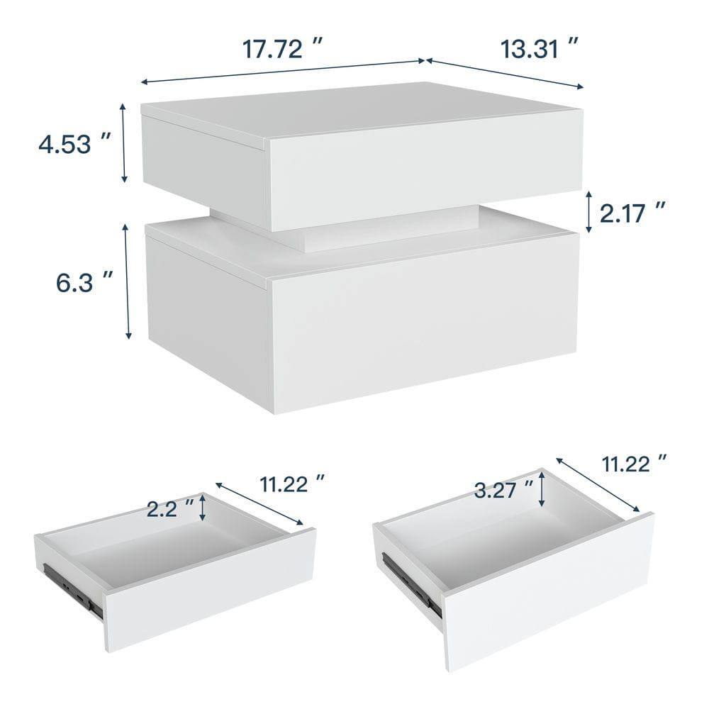 17.72" x 13.31"  
4.53"  
6.3"  
2.17"  
11.22" x 3.27"  
11.22" x 2.2"