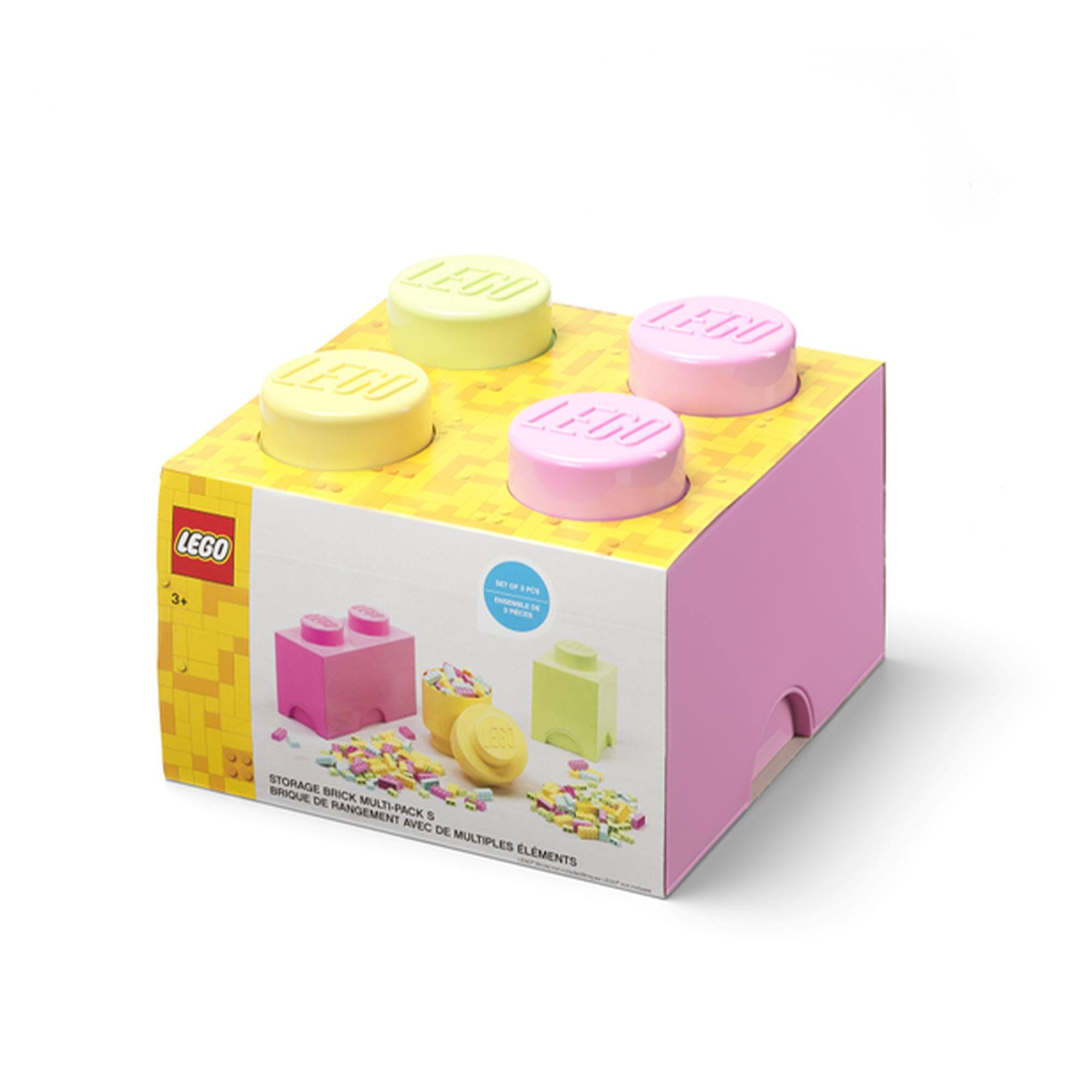 LEGO 3+  
STORAGE BRICK MULTI-PACK S  
BRIQUE DE RANGEMENT MULTI-PACK S  
Avec de multiples éléments
