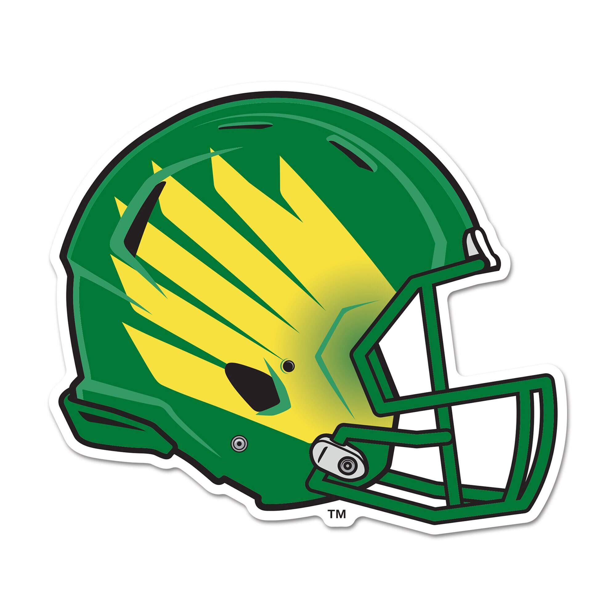 Oregon Ducks 14" Helmet Wood Sign