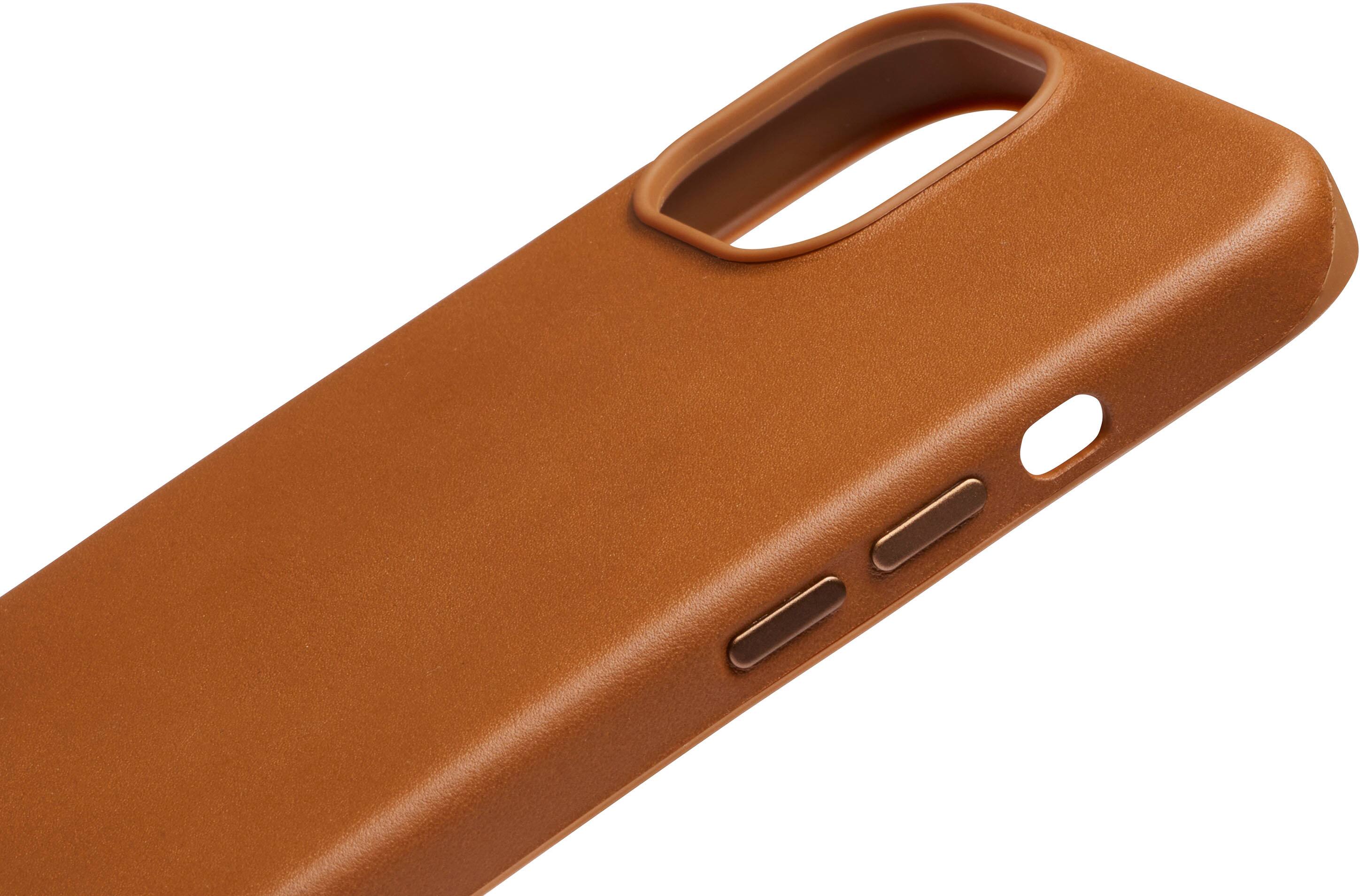 Alt View 1. Bellroy - iPhone 15 Phone Leather Case - Terracotta.