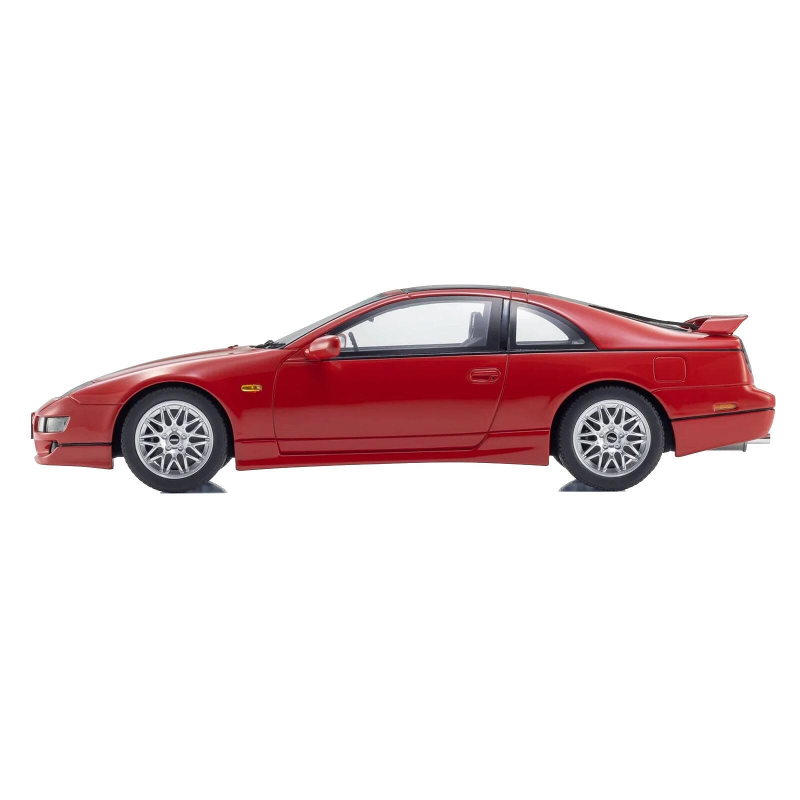 Alt View 2. Kyosho - Nissan Fairlady Z (Z32) Version R 2by2 RHD (Right Hand Drive) Red 1/18 Model Car by Kyosho.