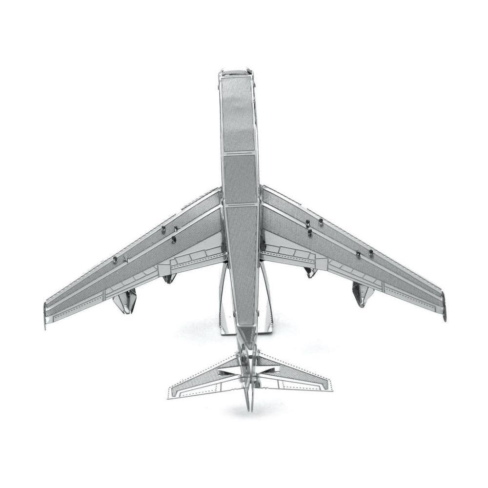 Angle. Metal Earth - Model Kit Boeing 747 Commercial Aircraft (Easy Difficulty) Steel Model by Metal Earth - Silver.