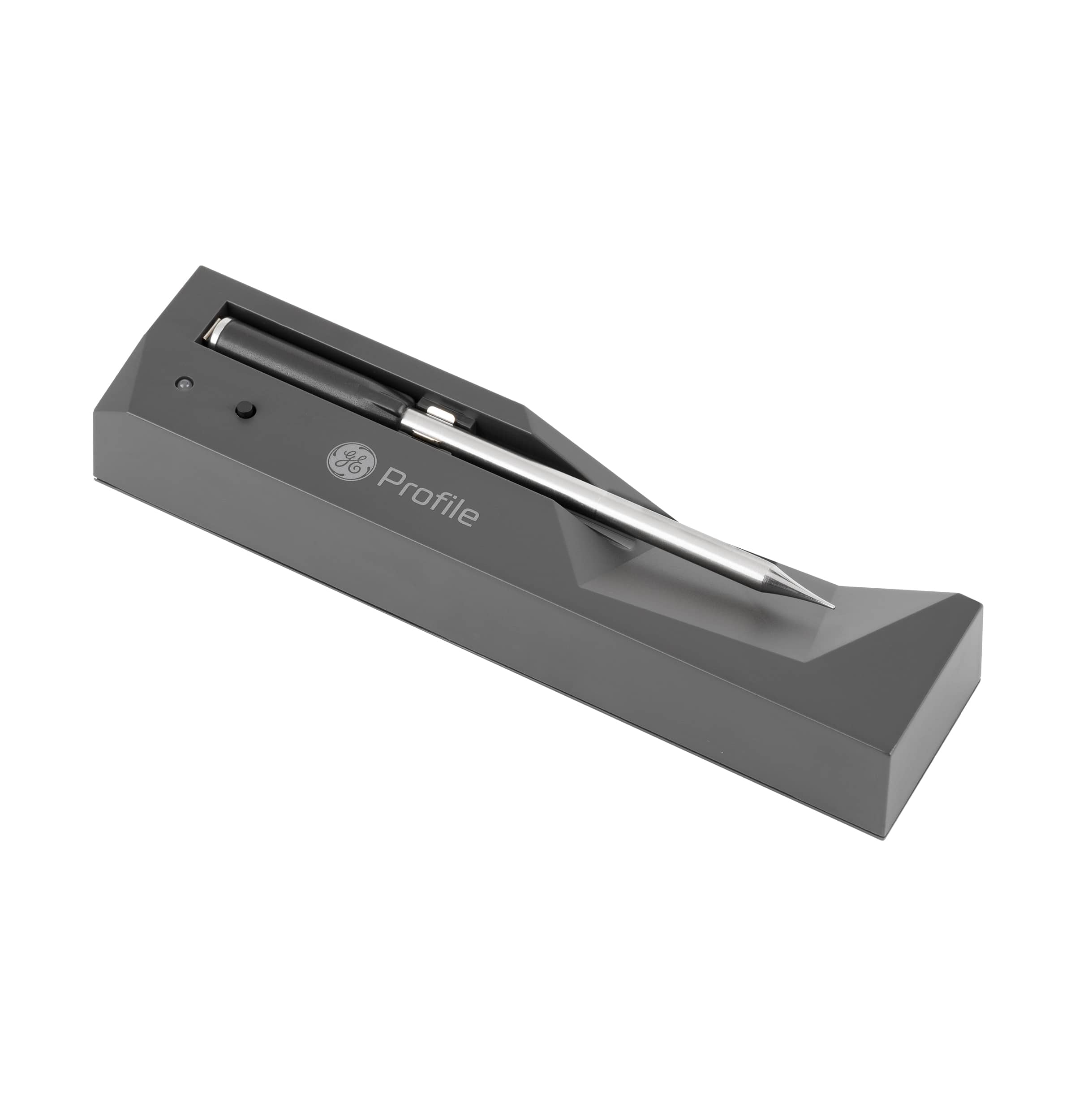 Back. GE Profile - Smart Wireless Probe for Oven, Cooktop or Grill with 260 Foot Bluetooth Range - Black.