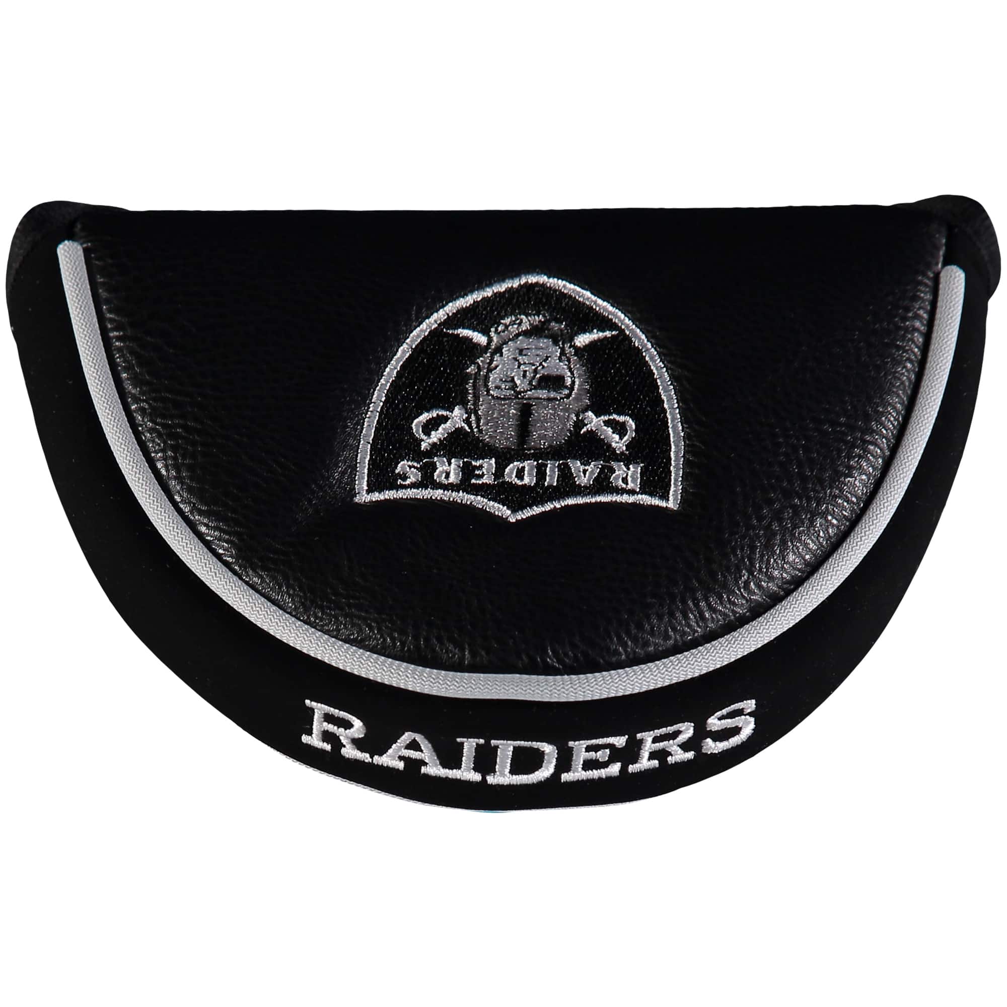 Team Golf - Las Vegas Raiders Golf Mallet Putter Cover - Multicolor
