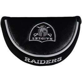 Team Golf - Las Vegas Raiders Golf Mallet Putter Cover - Multicolor