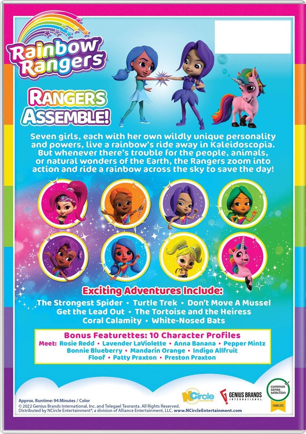 Alt View 1. Rainbow Rangers: Rainbow Rangers Assemble   - DVD.