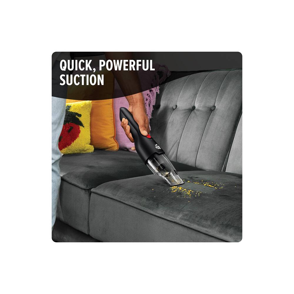 QUICK, POWERFUL SUCTION